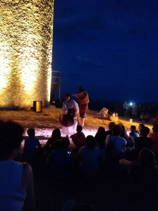 Recopilatorio de la ruta nocturna. Gente de Quintanilla de Tres Barrios. 
