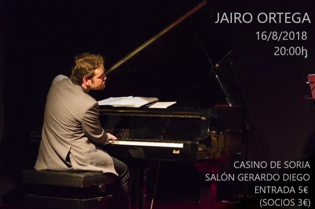 Jairo Ortega y su piano. Blog del artista. 