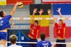 Adrián Olalla y Lucas Lorente, jugadores del Río Duero, son de bronce con España. 