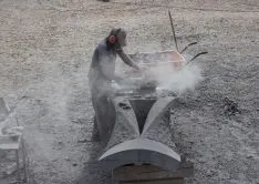 El II Simposium Internacional de Escultura. Ayuntamiento de Soria.