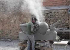 El II Simposium Internacional de Escultura. Ayuntamiento de Soria.
