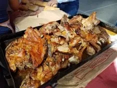 Comida popular en Torrubia de Soria. /Subdelegación del Gobierno.