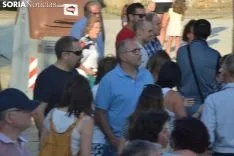 Una imagen de la concentración de este jueves. /SN