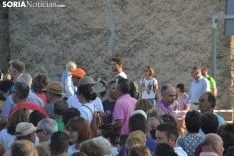 Una imagen de la concentración de este jueves. /SN