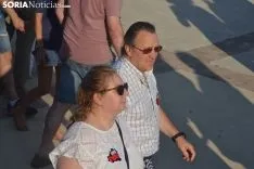 Una imagen de la concentración de este jueves. /SN