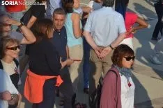 Una imagen de la concentración de este jueves. /SN