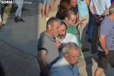 Una imagen de la concentración de este jueves. /SN