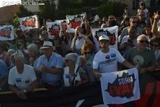 Foto 76 - GALER&Iacute;A: Cientos de sorianos cortan durante una hora la N-122 para exigir "&iexcl;Autov&iacute;a ya!"