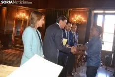 Un momento de la entrega de diplomas. /SN