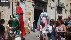 Gigantes y Cabezudos en El Burgo de Osma. SN