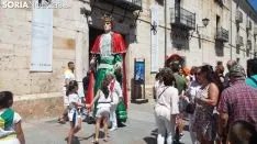 Gigantes y Cabezudos en El Burgo de Osma. SN