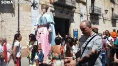 Gigantes y Cabezudos en El Burgo de Osma. SN