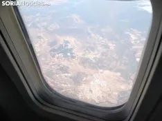 Vistas de Soria desde un avión. 