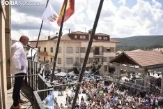 Imágenes del Pregón de San Lorenzo. /EM