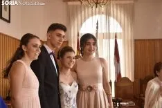 Imágenes del Pregón de San Lorenzo. /EM