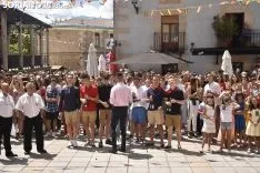 Imágenes del Pregón de San Lorenzo. /EM