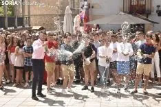 Imágenes del Pregón de San Lorenzo. /EM