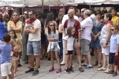 Imágenes del Pregón de San Lorenzo. /EM