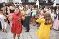 Imágenes del Pregón de San Lorenzo. /EM