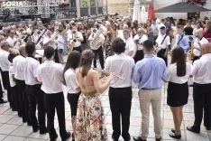 Imágenes del Pregón de San Lorenzo. /EM