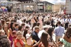 Imágenes del Pregón de San Lorenzo. /EM