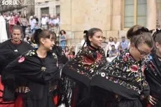 imágenes del baile de La Rueda en Covaleda. /EM