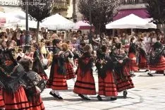 imágenes del baile de La Rueda en Covaleda. /EM