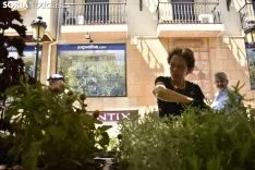 Mercado Ecológico en la plaza de San Esteban. /EM