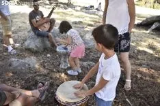 Jam Sesion de 'Músicos en la Naturaleza' de Duruelo de la Sierra. /EM