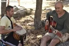Jam Sesion de 'Músicos en la Naturaleza' de Duruelo de la Sierra. /EM