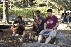 Jam Sesion de 'Músicos en la Naturaleza' de Duruelo de la Sierra. /EM