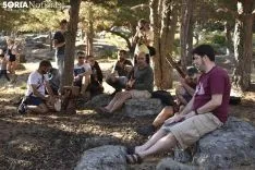 Jam Sesion de 'Músicos en la Naturaleza' de Duruelo de la Sierra. /EM