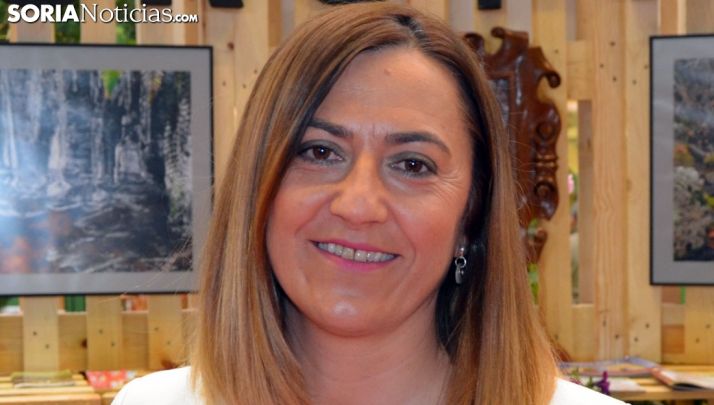 Virginia Barcones, delegada del Gobierno de Castilla y León. 