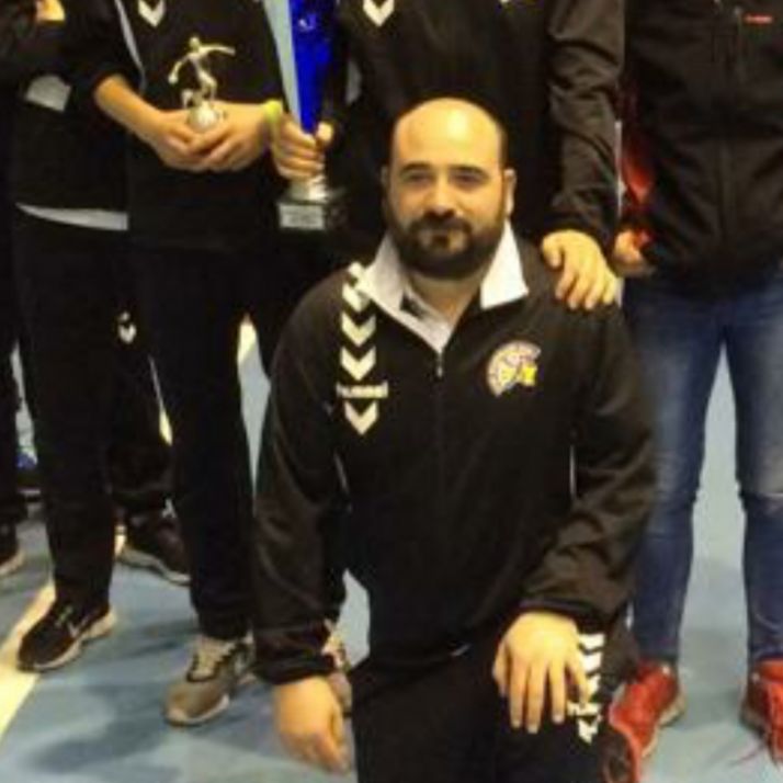 Eduardo Gallego, segundo entrenador del BM Soria. 