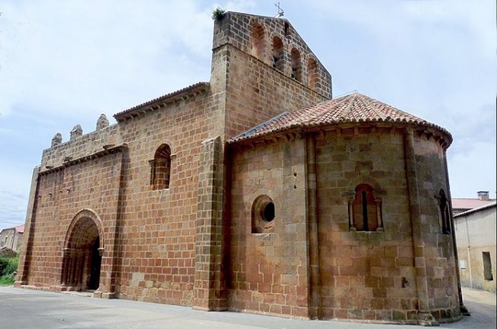 Templo parroquial de Nuestra Señora de los Ángeles, en Fuensaúco. 