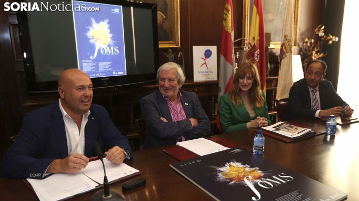  Aceña, Bárez, Sancho y López en la presentación del Otoño 2018 a finales de julio. /SN