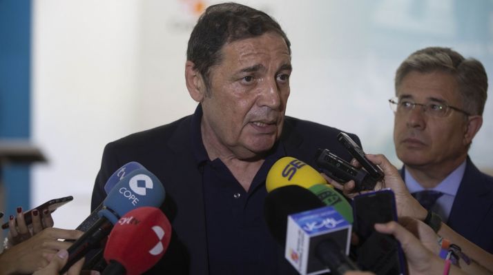 Antonio Saez Aguado, este lunes en rueda informativa. /SN