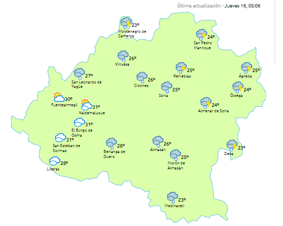 Regresan las tormentas vespertinas