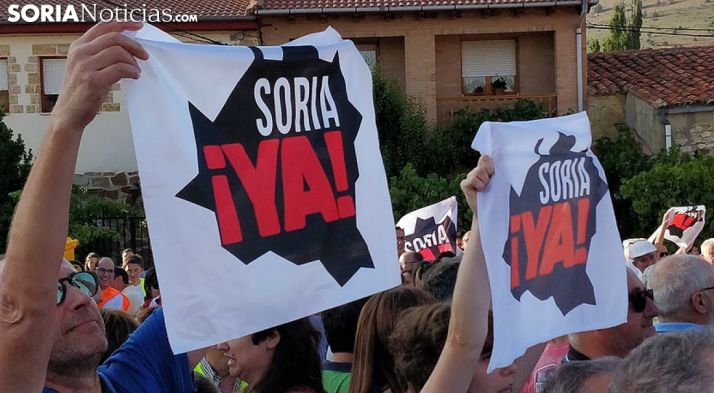 La Soria Ya concluye este sábado en Ólvega su campaña informativa por la provincia