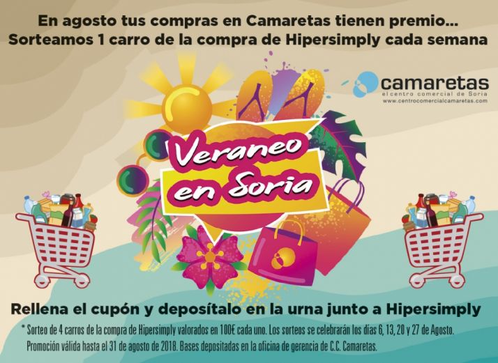 Veraneo en Soria, en el Centro Comercial Camaretas