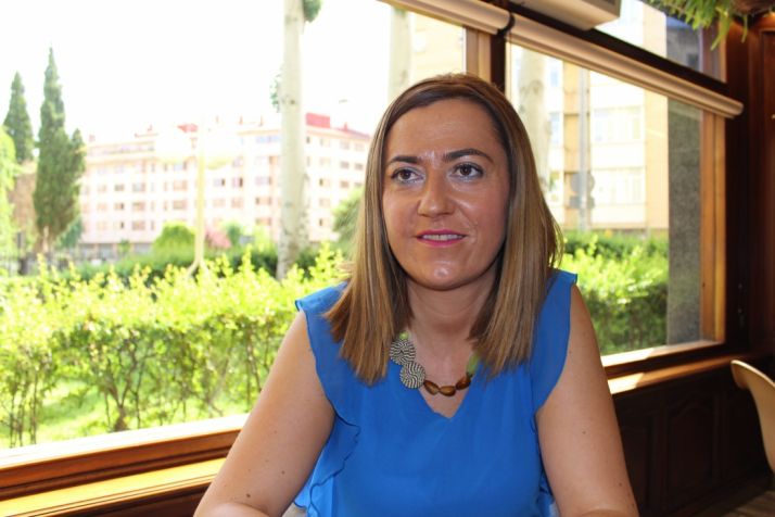 Virginia Barcones pregona las fiestas de Tardelcuende