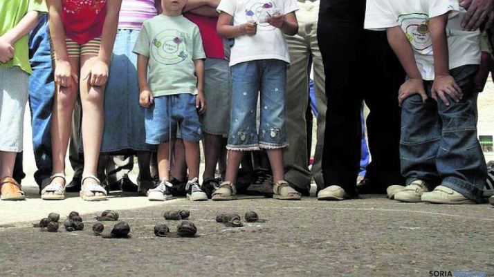 Este lunes, la carrera de caracoles en Peroniel
