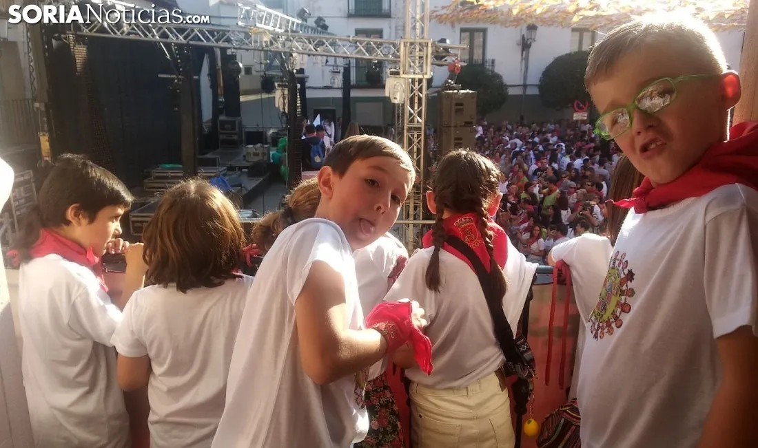Una imagen del arranque de las fiestas olvegueñas. /SN