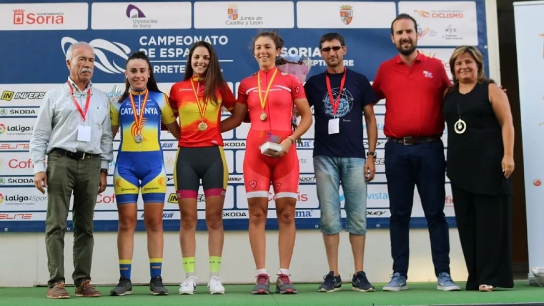 Uno de los podios tras la prueba. /RFEC