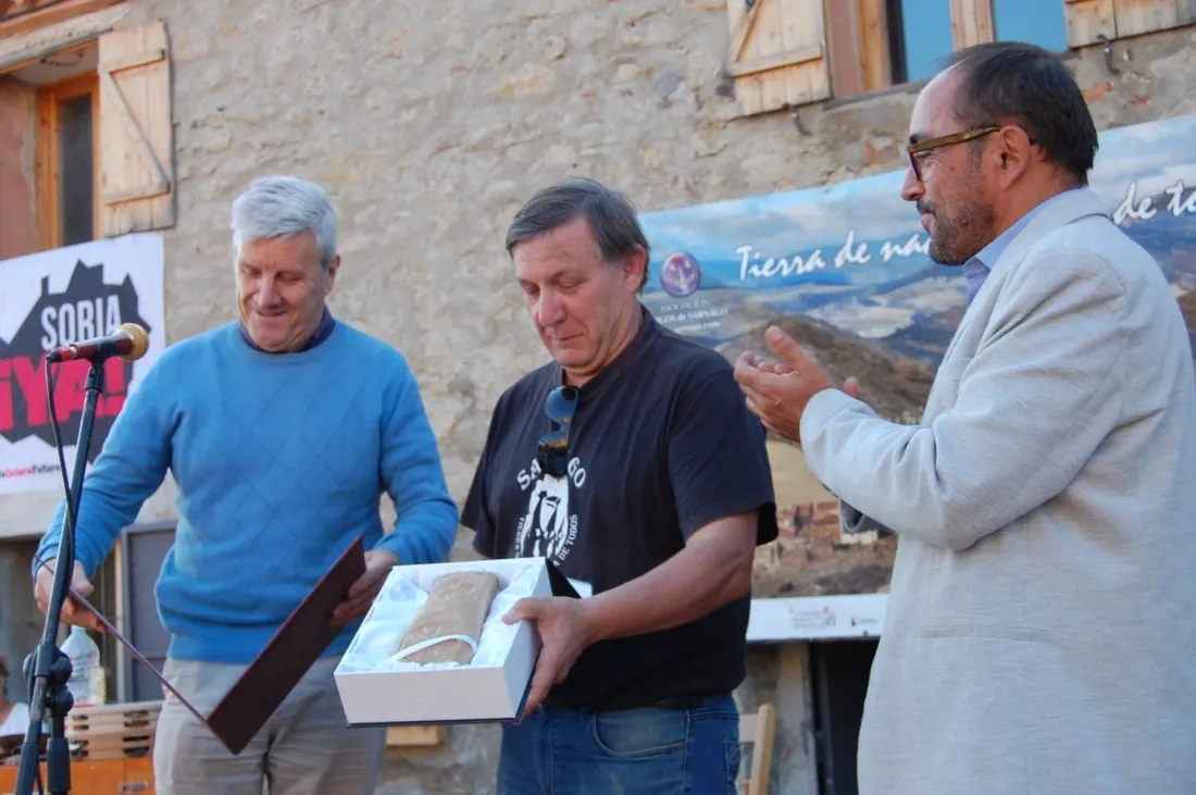 Entrega del Premio Colodra en agosto de 2018 por parte de la Diputación. /Diputación