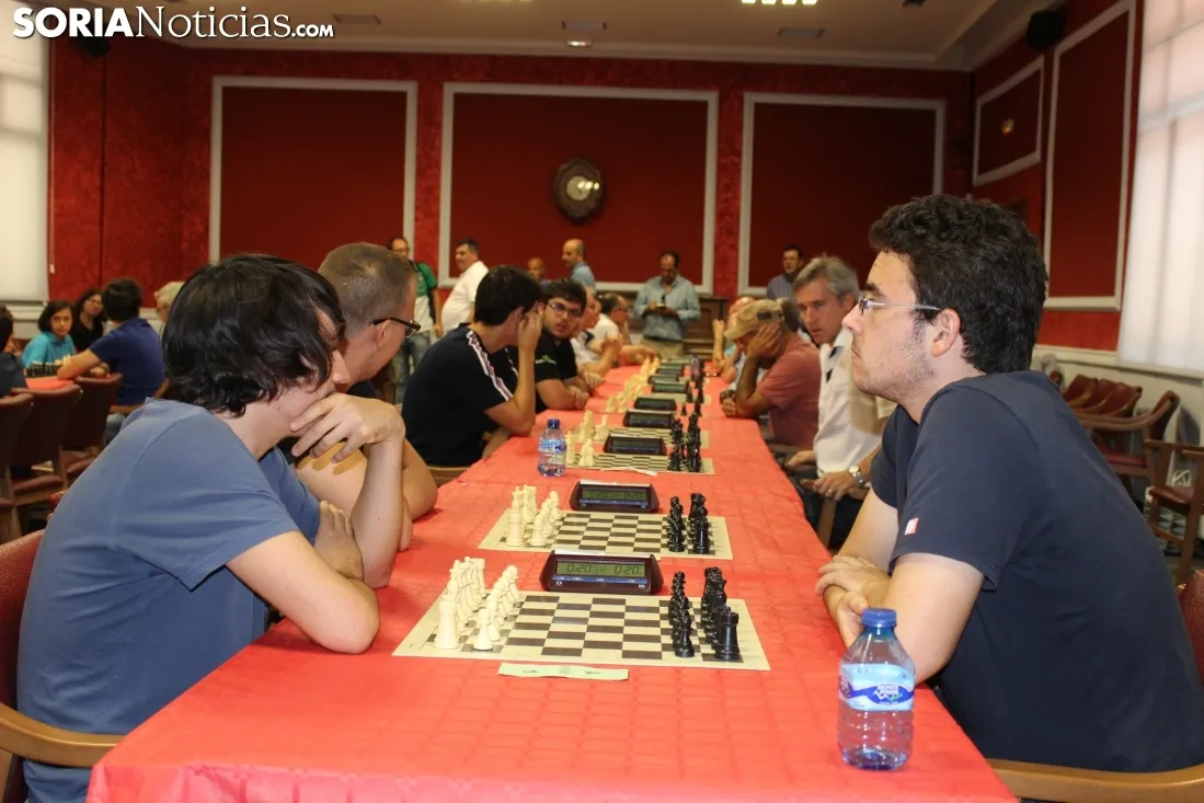 Torneo de ajedrez San Saturio en el Casino. SN
