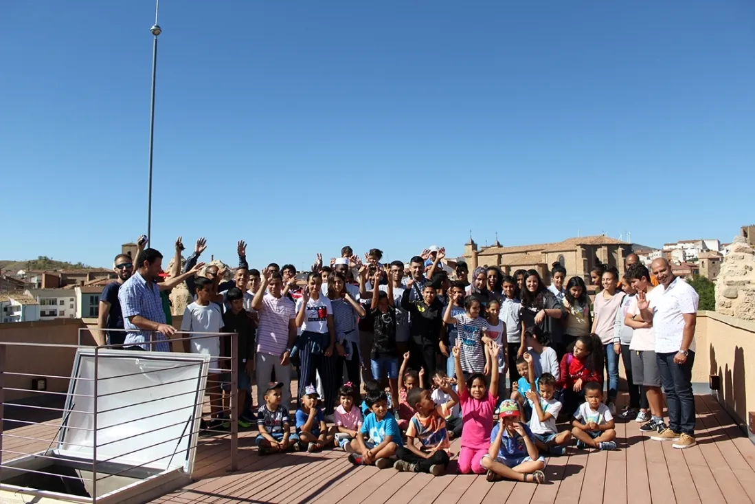 Visita de la asociación Assalam-La paz a Ágreda.