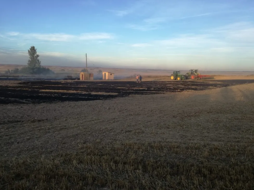 Incendio en Centenera del Campo. 