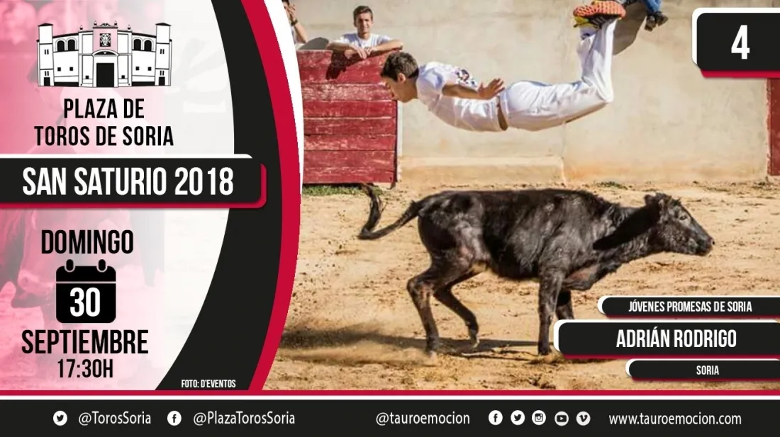 Foto 3 - Los grupos y  el orden de actuaci&oacute;n para el Concurso Nacional de Recortadores de Soria