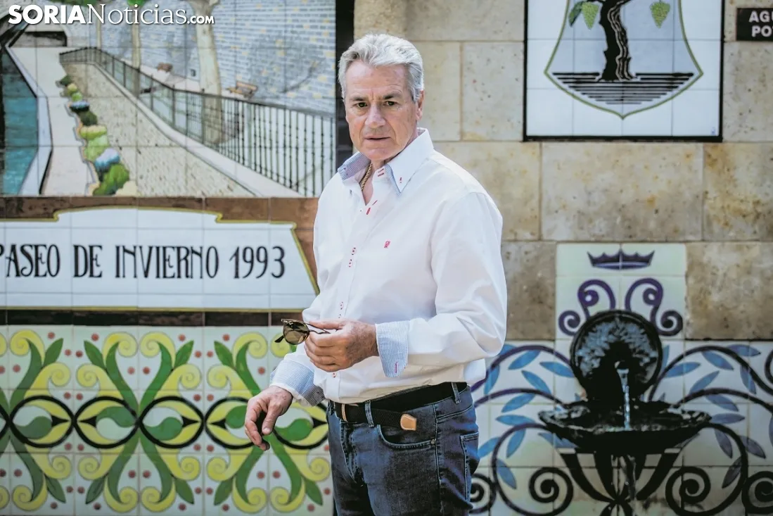 José Luis Palomar, torero soriano afincado en Ágreda. Carmen de Vicente